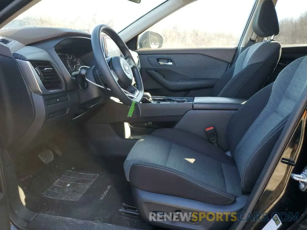 7 Photograph of a damaged car JN8AT3BB7MW201770 NISSAN ROGUE 2021