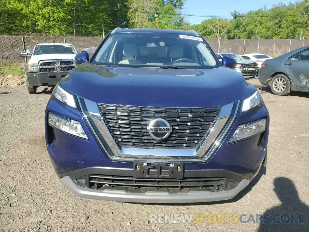 5 Photograph of a damaged car JN8AT3BB7MW209397 NISSAN ROGUE 2021