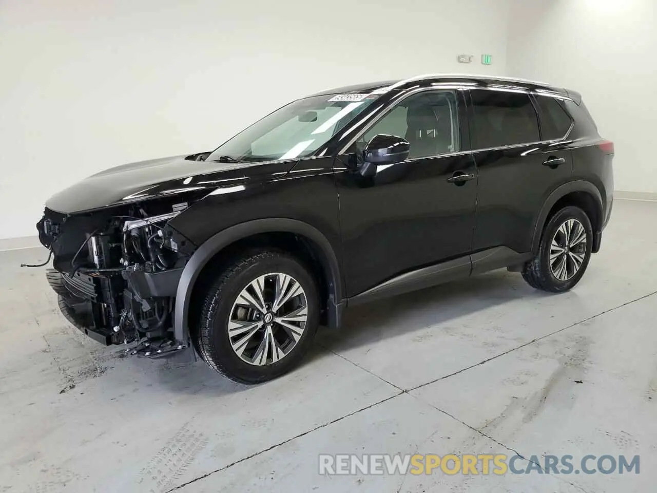1 Photograph of a damaged car JN8AT3BB7MW215104 NISSAN ROGUE 2021