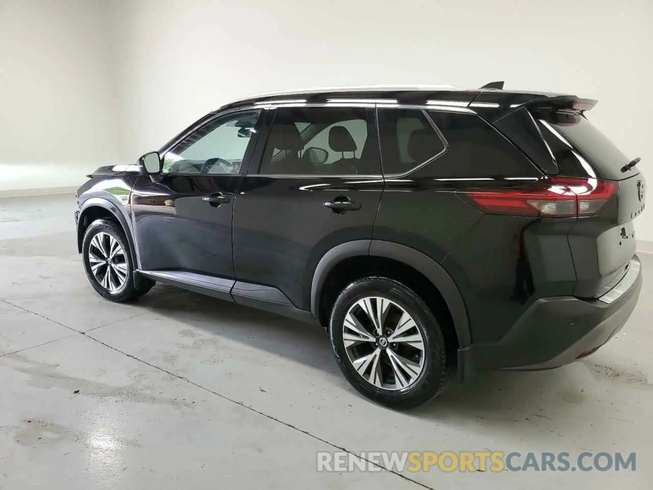 2 Photograph of a damaged car JN8AT3BB7MW215104 NISSAN ROGUE 2021