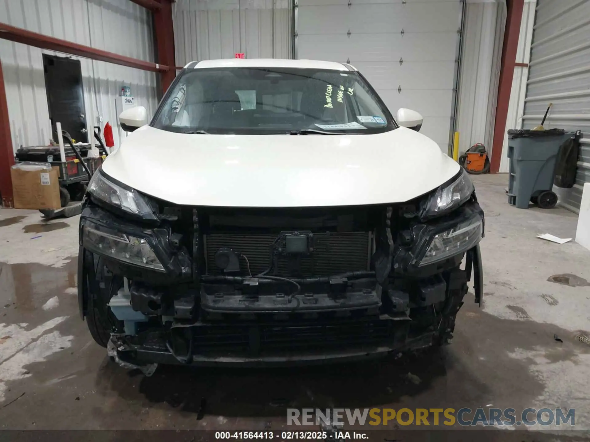 12 Photograph of a damaged car JN8AT3BB7MW219055 NISSAN ROGUE 2021