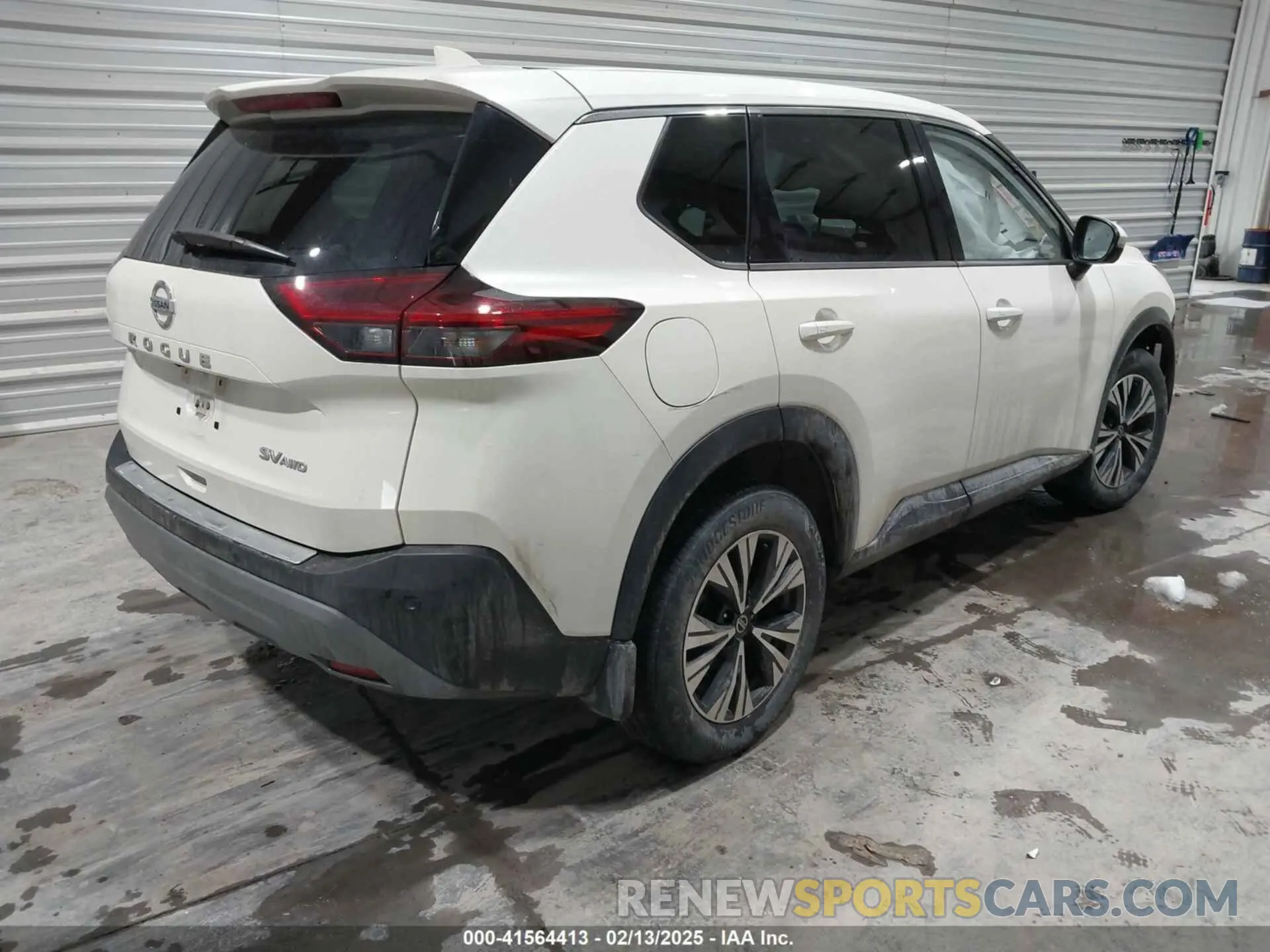 4 Photograph of a damaged car JN8AT3BB7MW219055 NISSAN ROGUE 2021