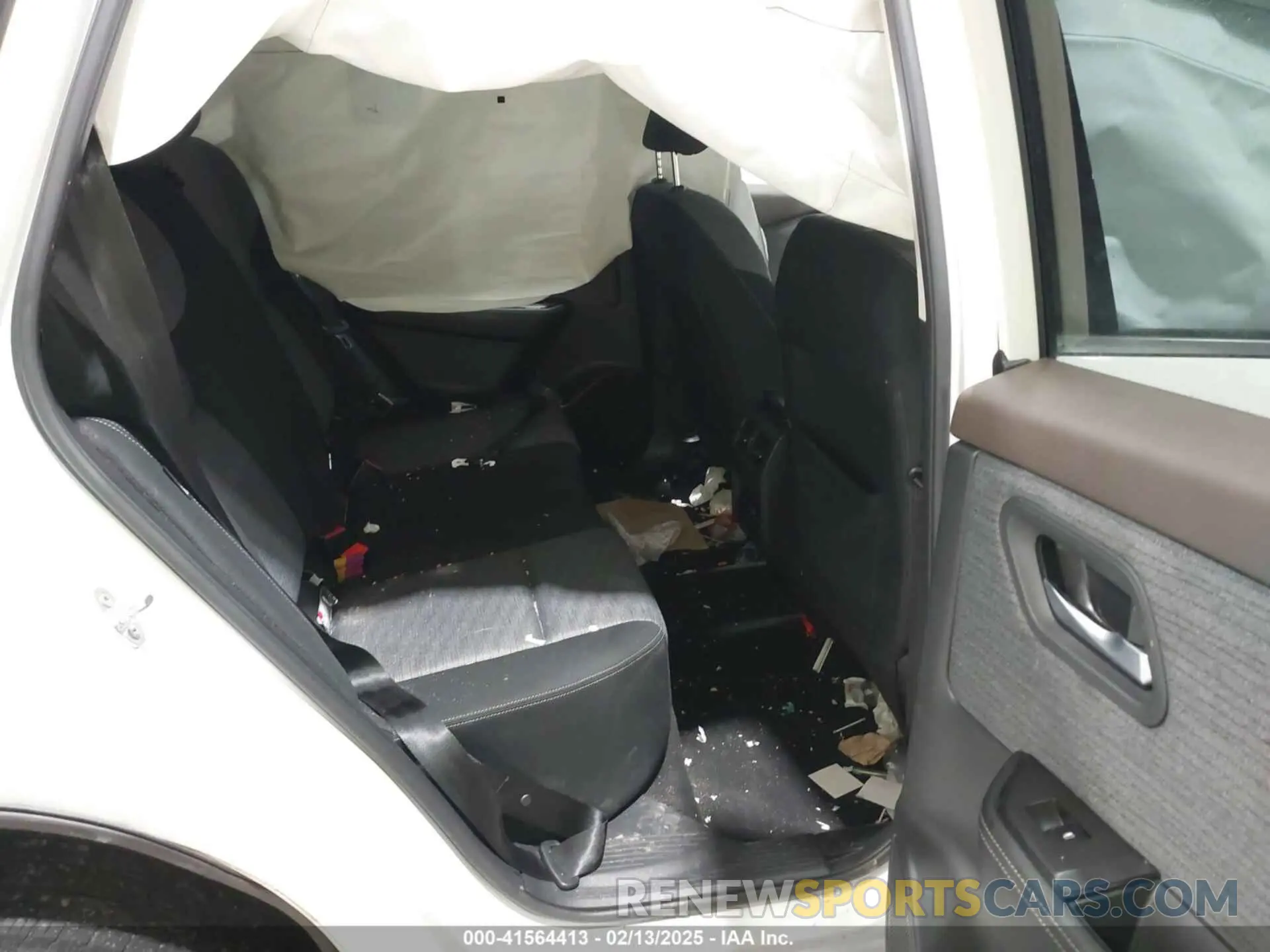 8 Photograph of a damaged car JN8AT3BB7MW219055 NISSAN ROGUE 2021