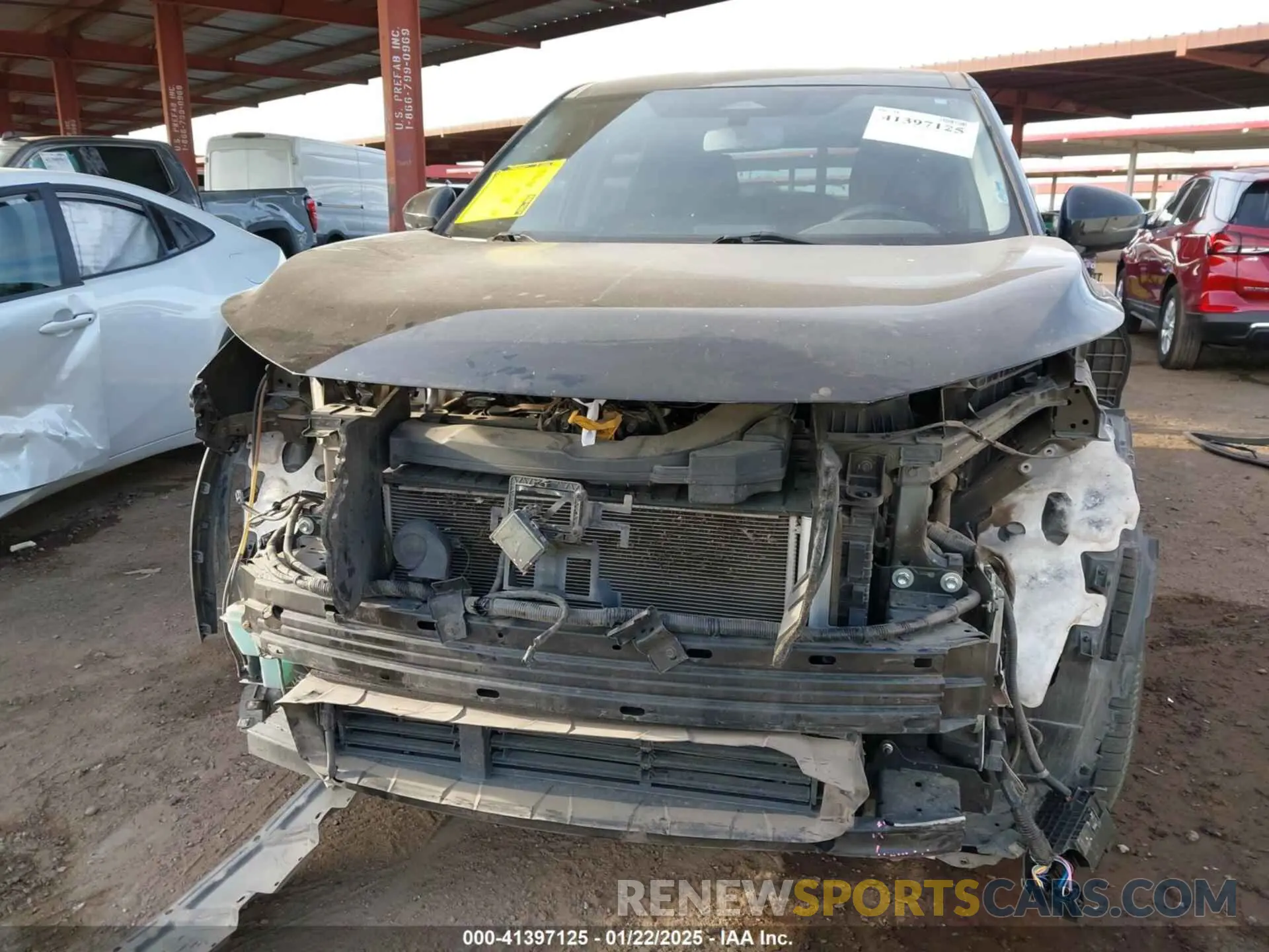 6 Photograph of a damaged car JN8AT3BB7MW227687 NISSAN ROGUE 2021