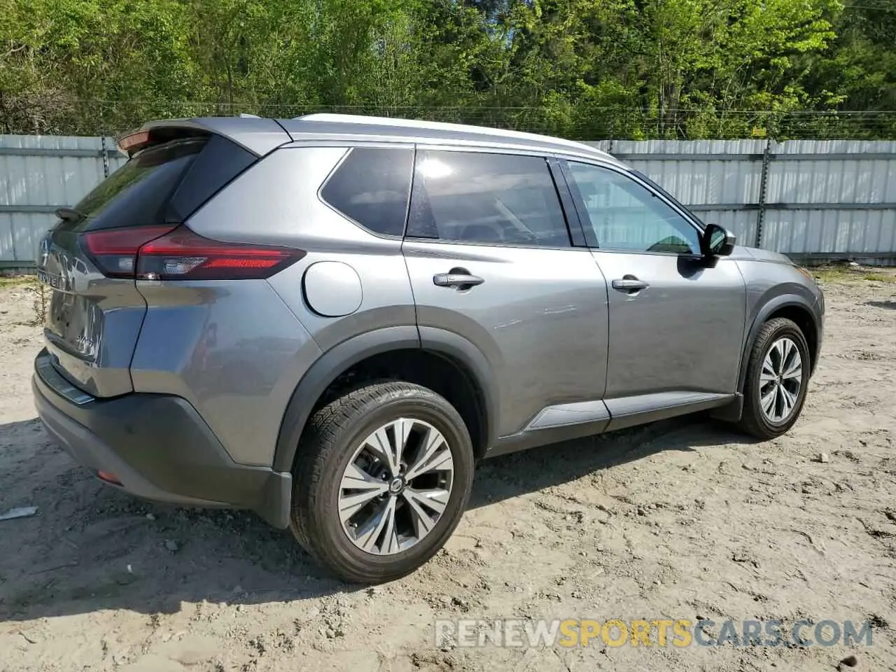 3 Photograph of a damaged car JN8AT3BB7MW234395 NISSAN ROGUE 2021
