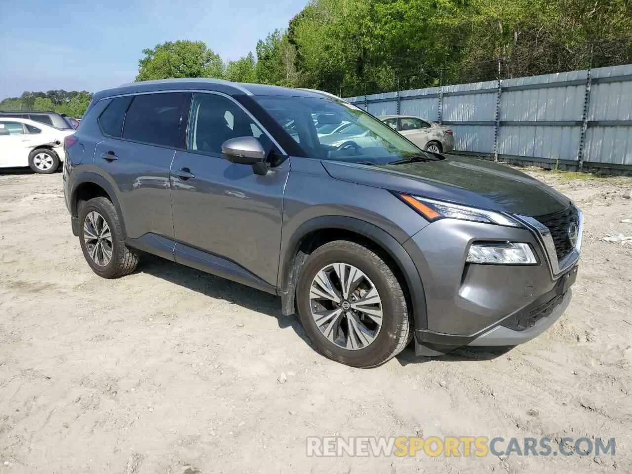4 Photograph of a damaged car JN8AT3BB7MW234395 NISSAN ROGUE 2021