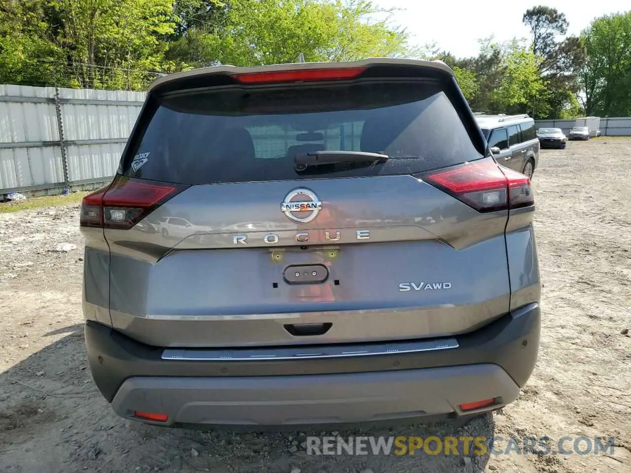 6 Photograph of a damaged car JN8AT3BB7MW234395 NISSAN ROGUE 2021