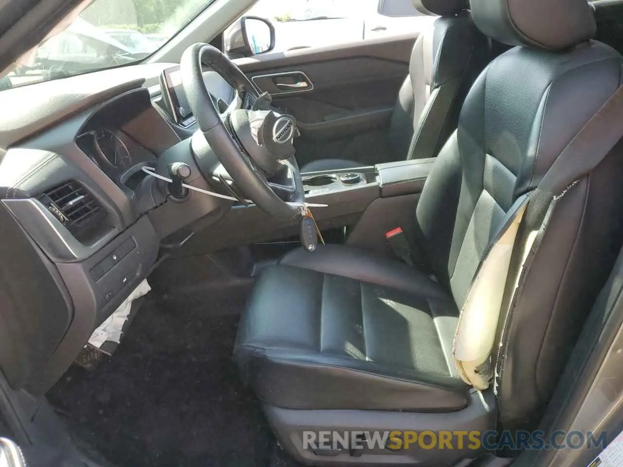 7 Photograph of a damaged car JN8AT3BB7MW234395 NISSAN ROGUE 2021