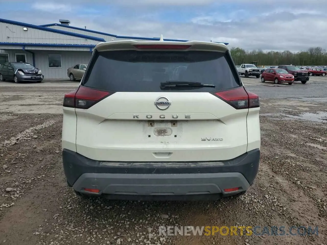 6 Photograph of a damaged car JN8AT3BB8MW209098 NISSAN ROGUE 2021