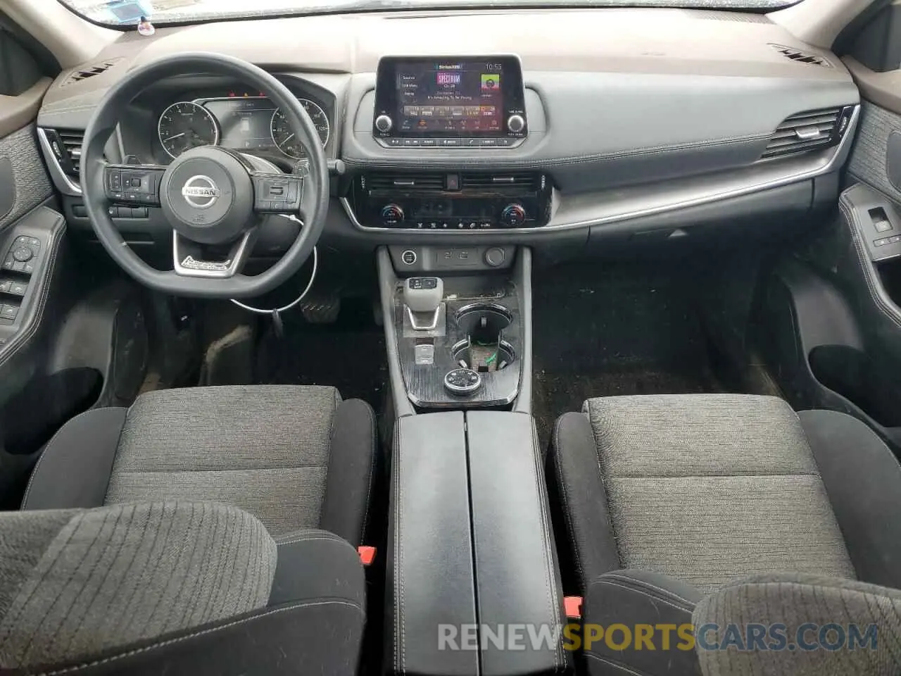 8 Photograph of a damaged car JN8AT3BB8MW209098 NISSAN ROGUE 2021