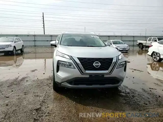 10 Photograph of a damaged car JN8AT3BB8MW216116 NISSAN ROGUE 2021
