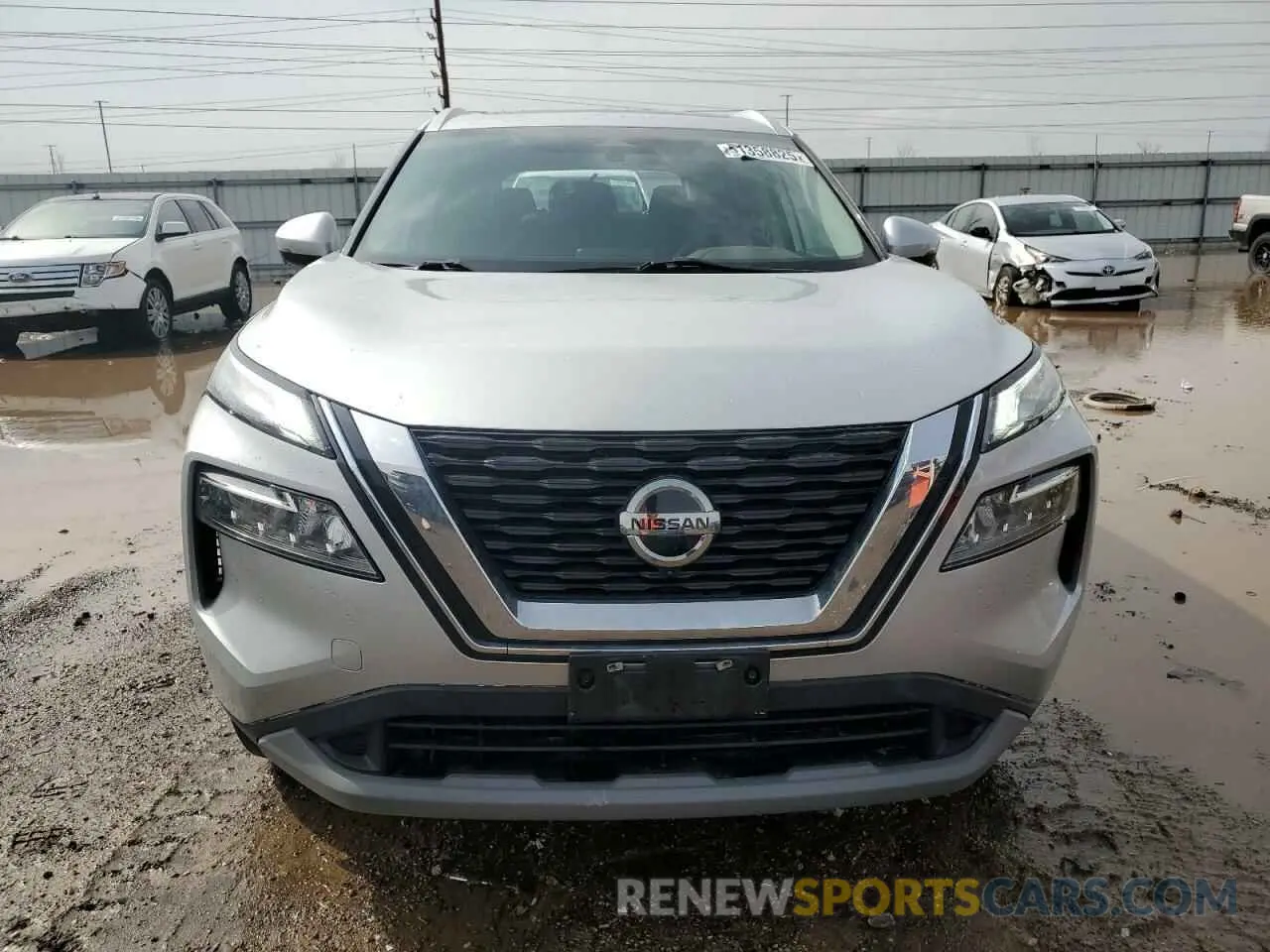 5 Photograph of a damaged car JN8AT3BB8MW216116 NISSAN ROGUE 2021