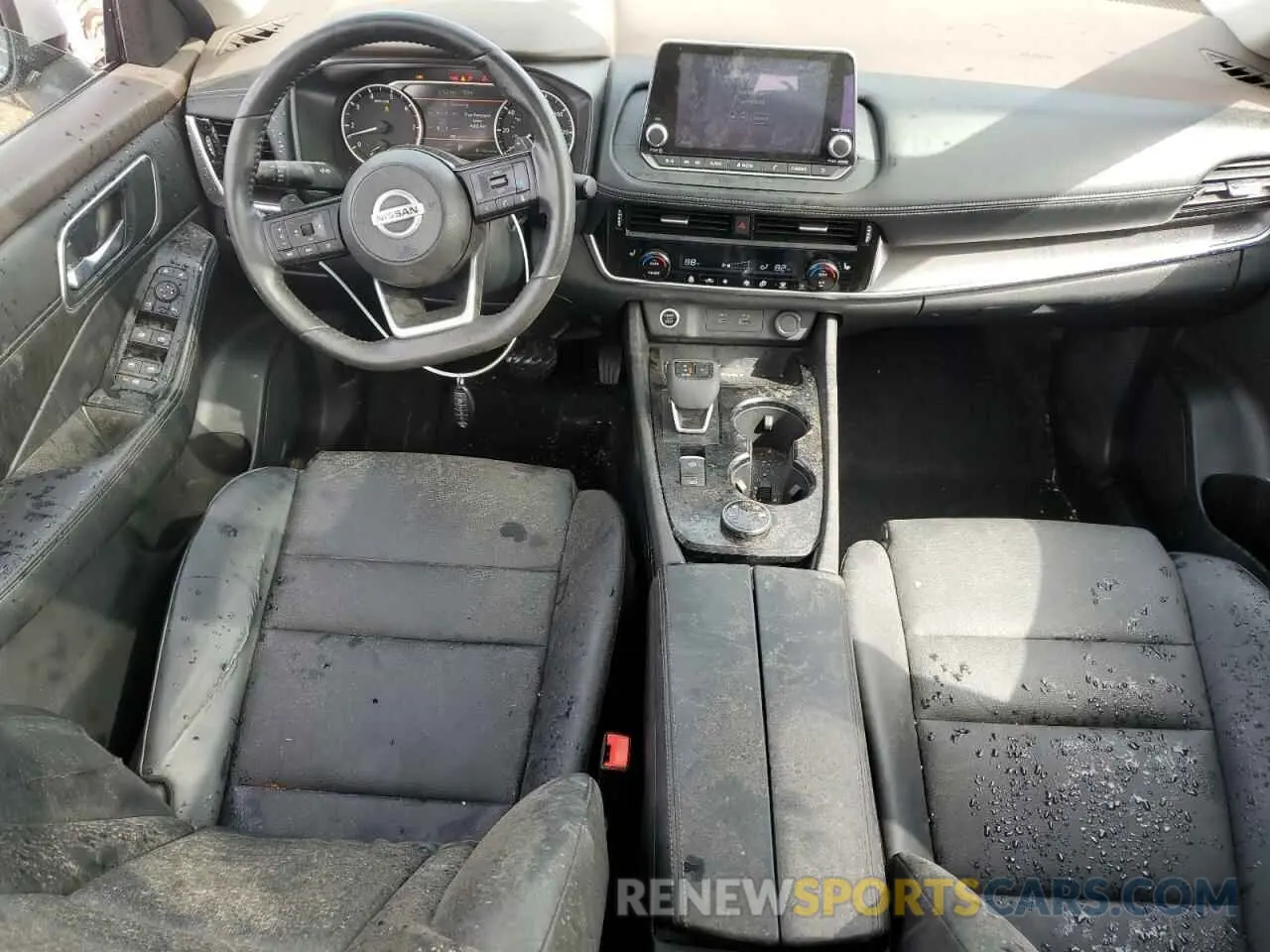 8 Photograph of a damaged car JN8AT3BB8MW216116 NISSAN ROGUE 2021
