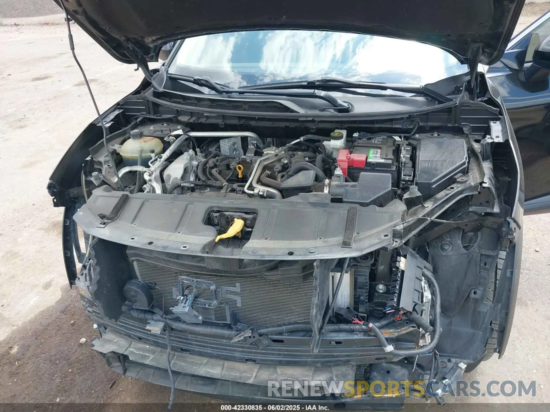 10 Photograph of a damaged car JN8AT3BB8MW216293 NISSAN ROGUE 2021