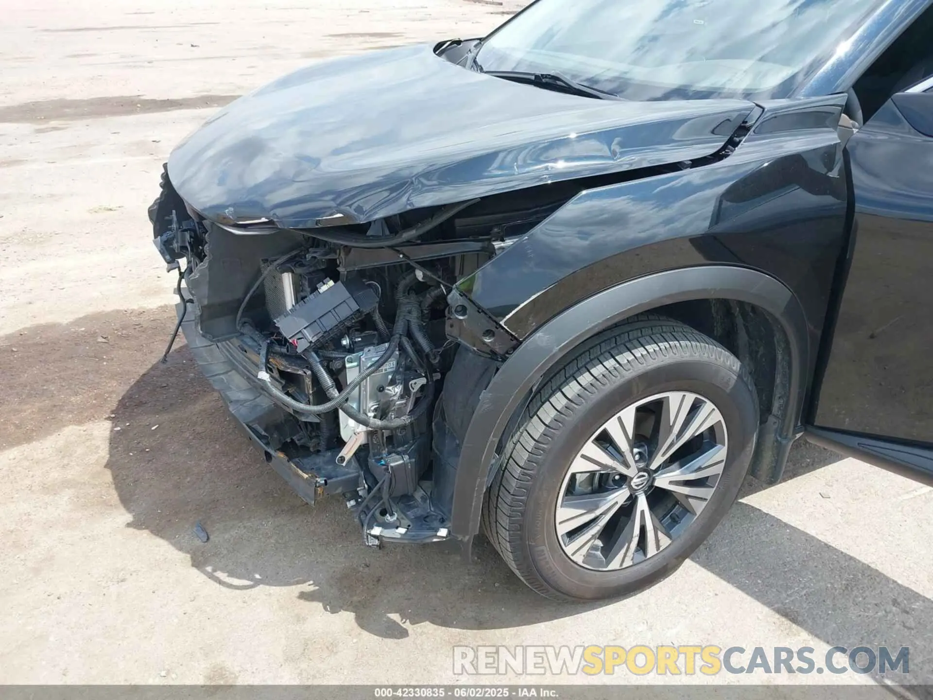 18 Photograph of a damaged car JN8AT3BB8MW216293 NISSAN ROGUE 2021