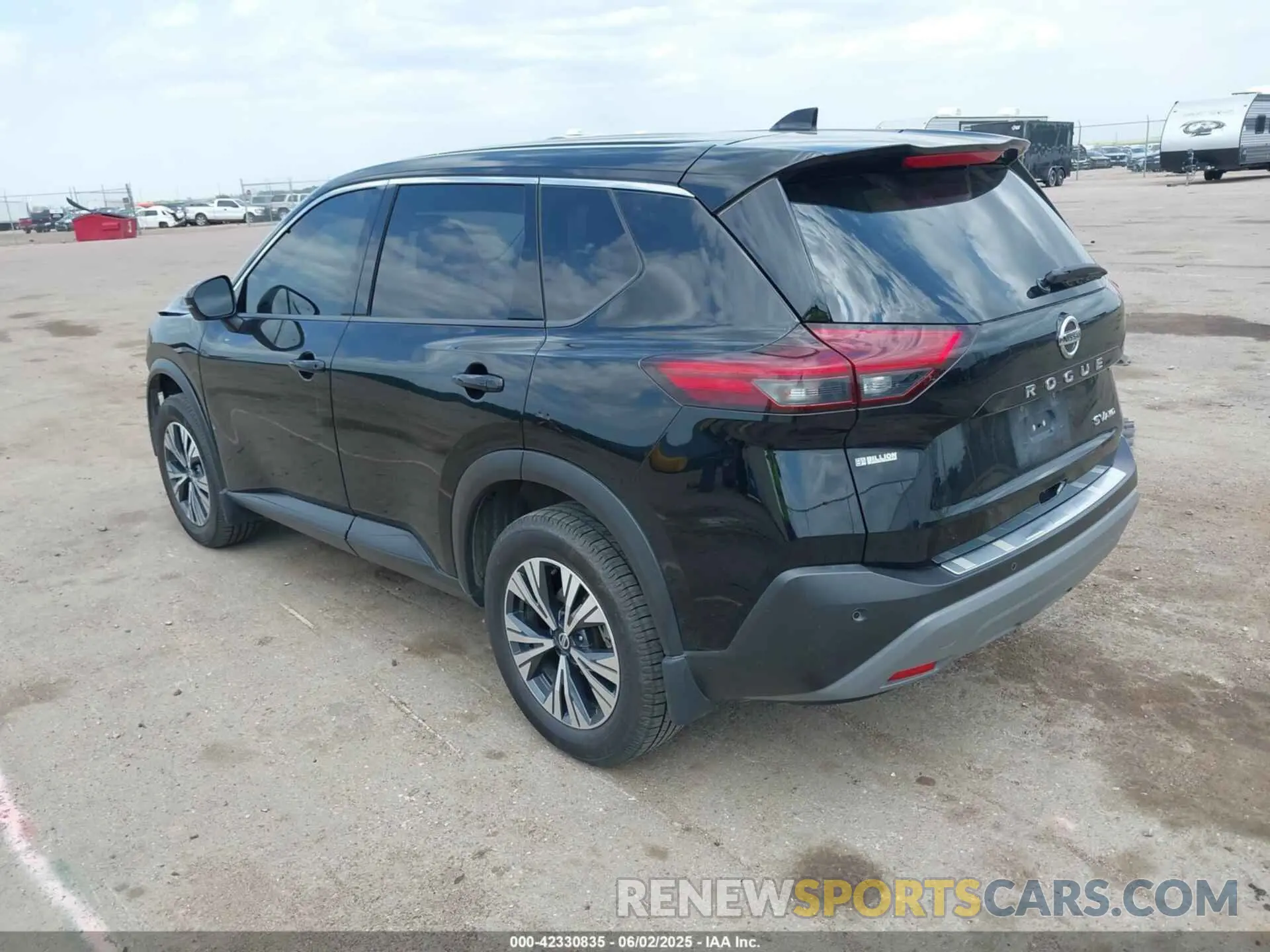 3 Photograph of a damaged car JN8AT3BB8MW216293 NISSAN ROGUE 2021