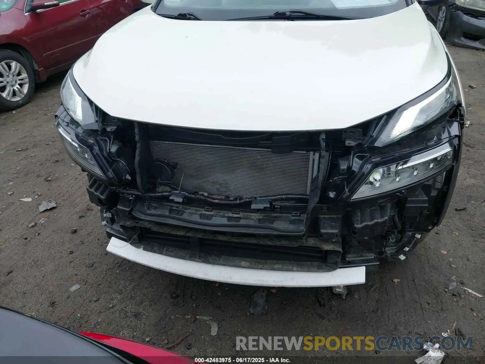 6 Photograph of a damaged car JN8AT3BB8MW222076 NISSAN ROGUE 2021