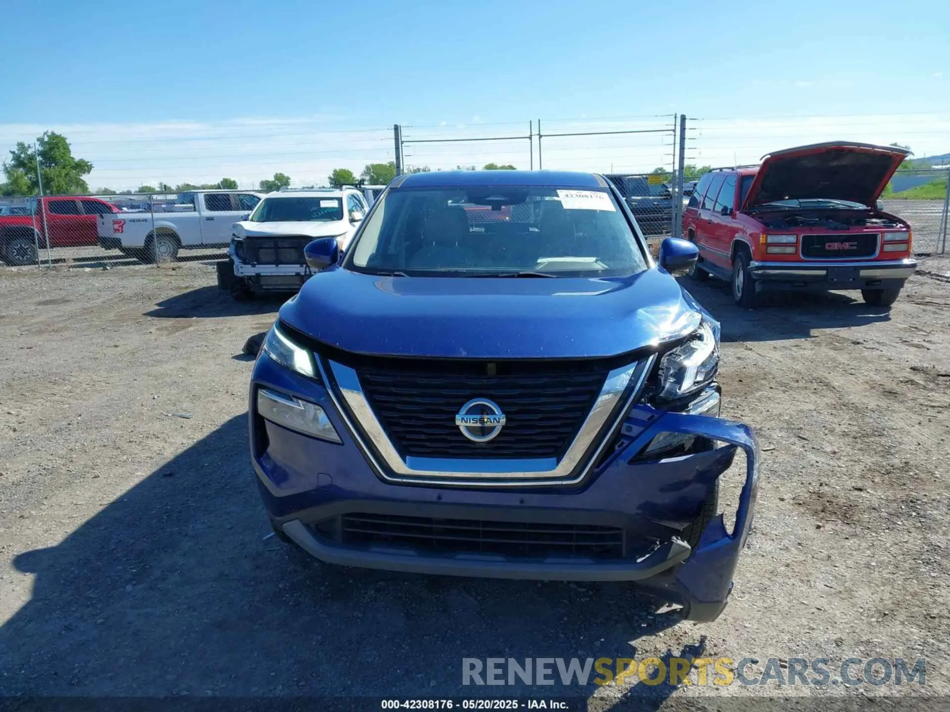13 Photograph of a damaged car JN8AT3BB8MW223437 NISSAN ROGUE 2021