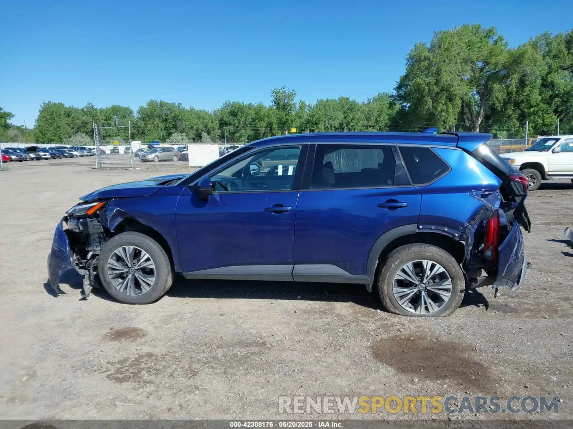 15 Photograph of a damaged car JN8AT3BB8MW223437 NISSAN ROGUE 2021
