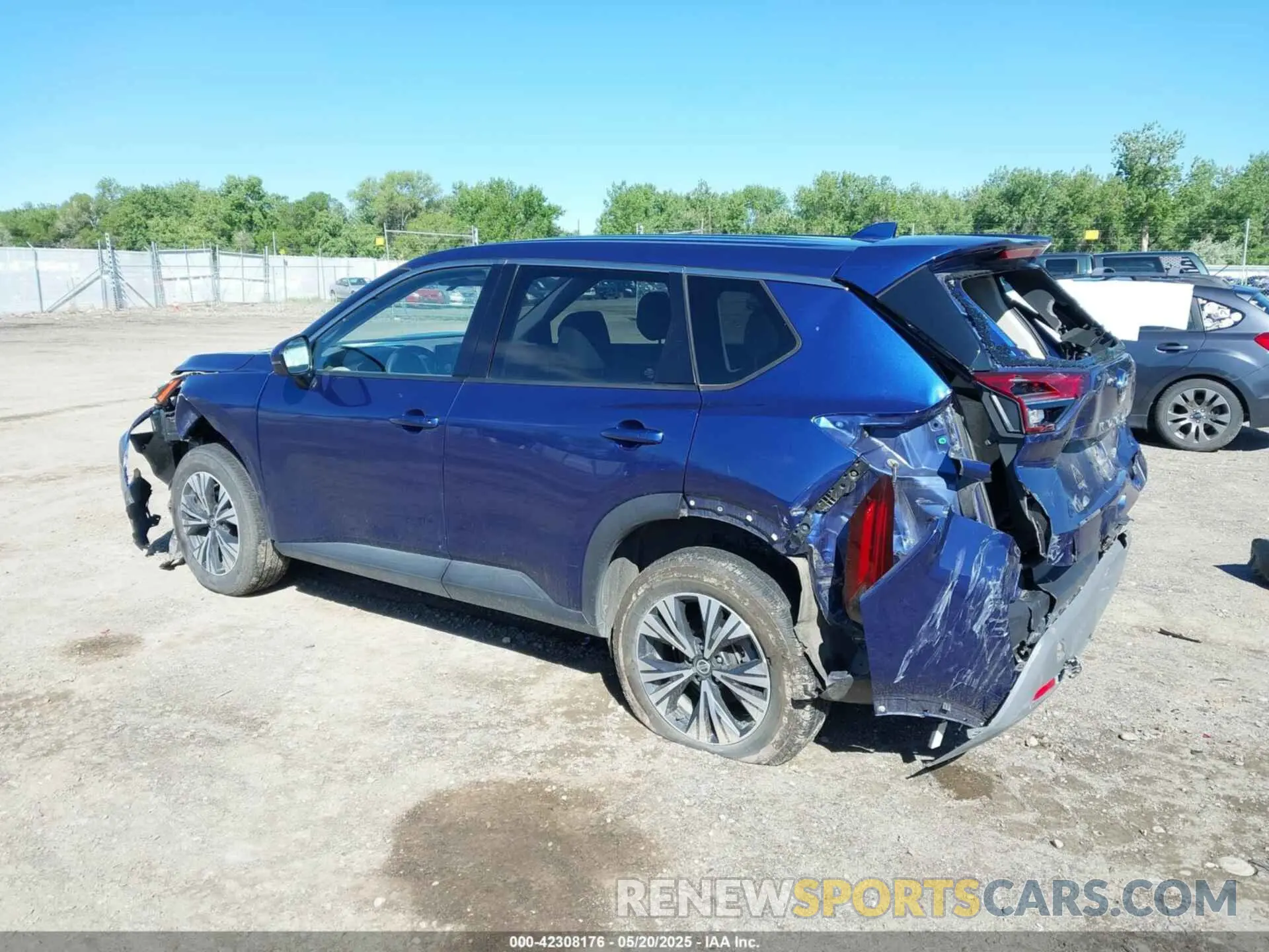 3 Photograph of a damaged car JN8AT3BB8MW223437 NISSAN ROGUE 2021