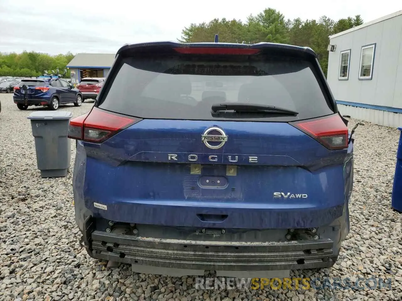 6 Photograph of a damaged car JN8AT3BB9MW206307 NISSAN ROGUE 2021