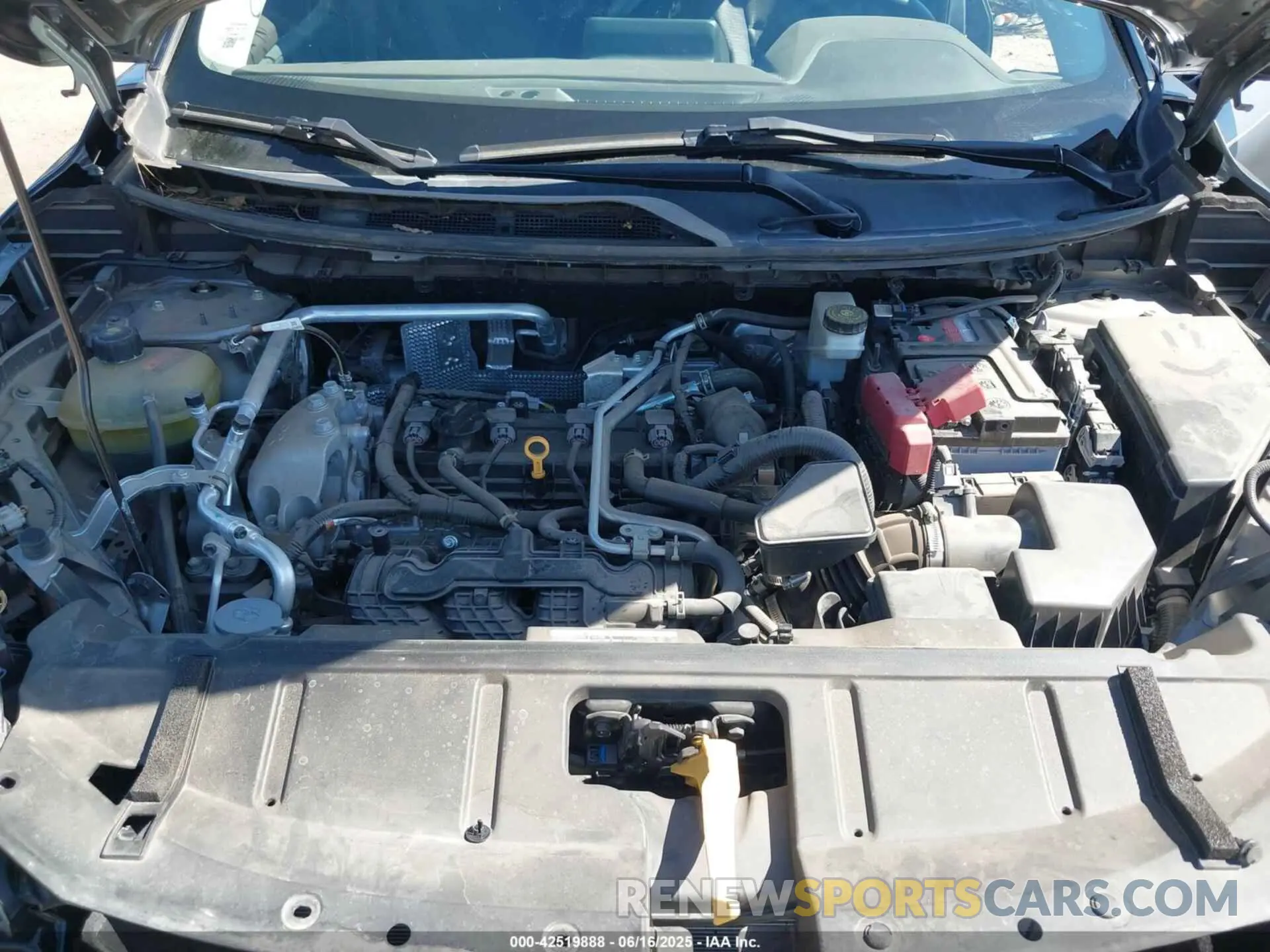 10 Photograph of a damaged car JN8AT3BB9MW220191 NISSAN ROGUE 2021