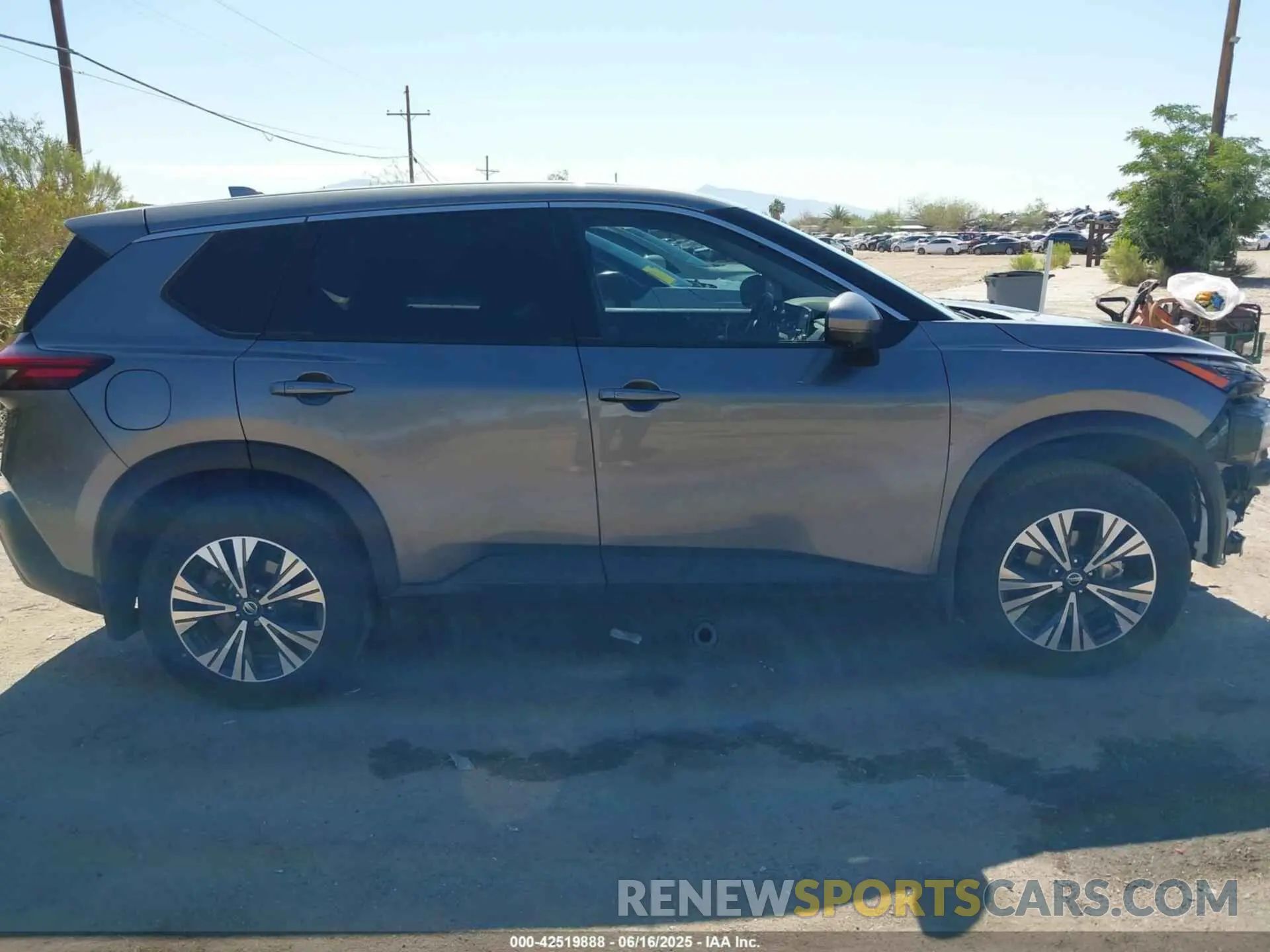 14 Photograph of a damaged car JN8AT3BB9MW220191 NISSAN ROGUE 2021