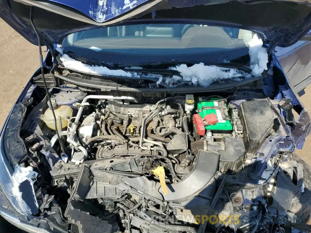 13 Photograph of a damaged car JN8AT3BB9MW228839 NISSAN ROGUE 2021