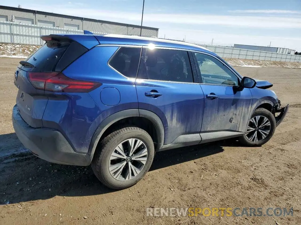 3 Photograph of a damaged car JN8AT3BB9MW228839 NISSAN ROGUE 2021