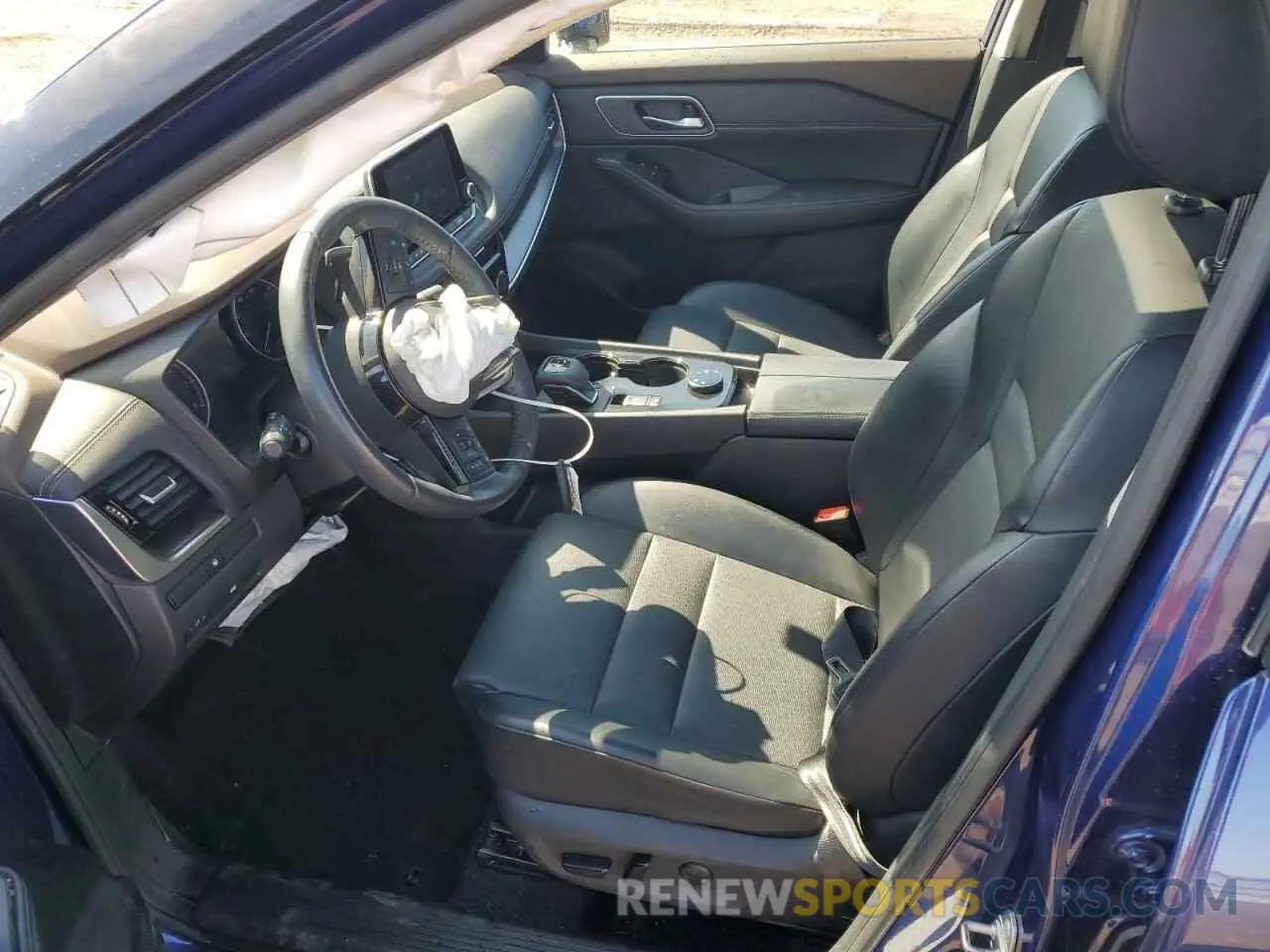 7 Photograph of a damaged car JN8AT3BB9MW228839 NISSAN ROGUE 2021