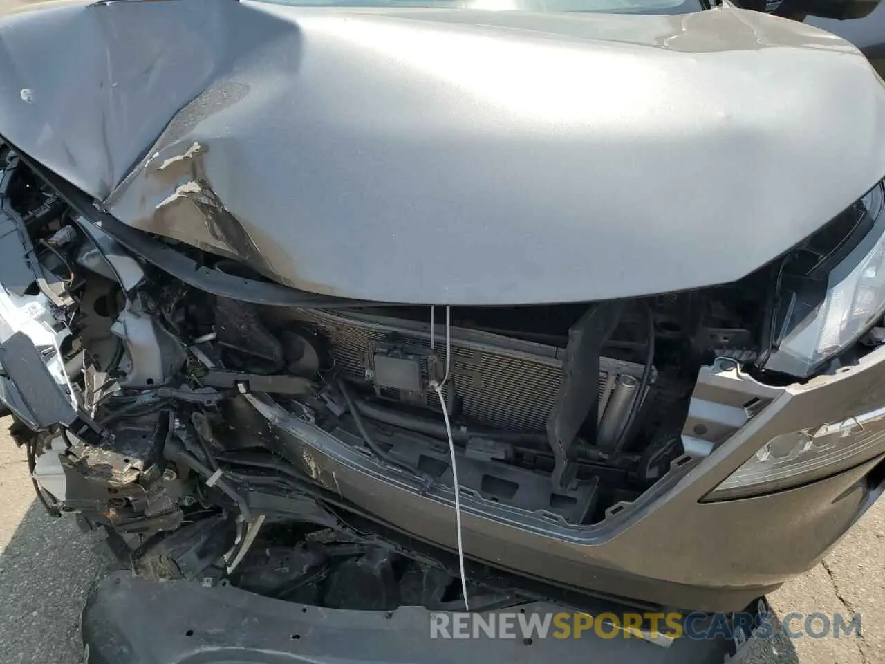 12 Photograph of a damaged car JN8AT3BB9MW230624 NISSAN ROGUE 2021