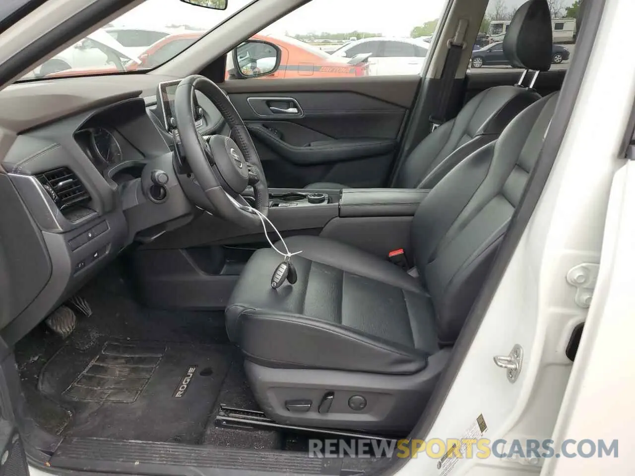 7 Photograph of a damaged car JN8AT3BB9MW235127 NISSAN ROGUE 2021