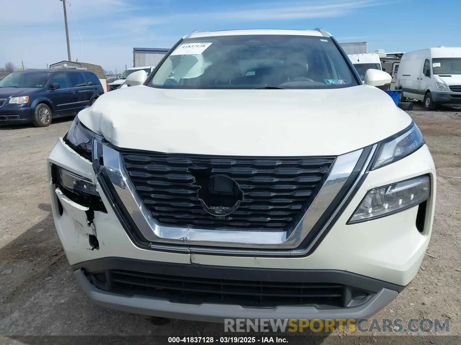 12 Photograph of a damaged car JN8AT3BB9MW237797 NISSAN ROGUE 2021