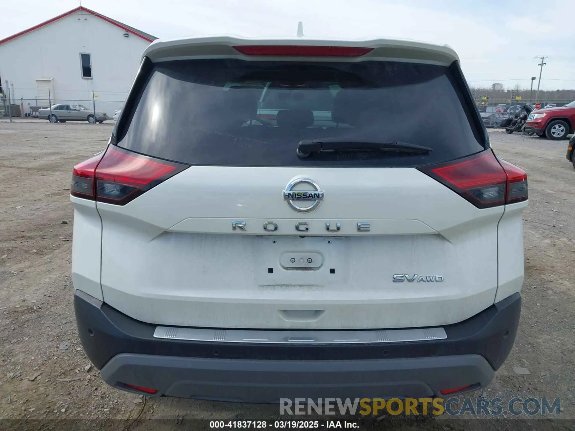 16 Photograph of a damaged car JN8AT3BB9MW237797 NISSAN ROGUE 2021