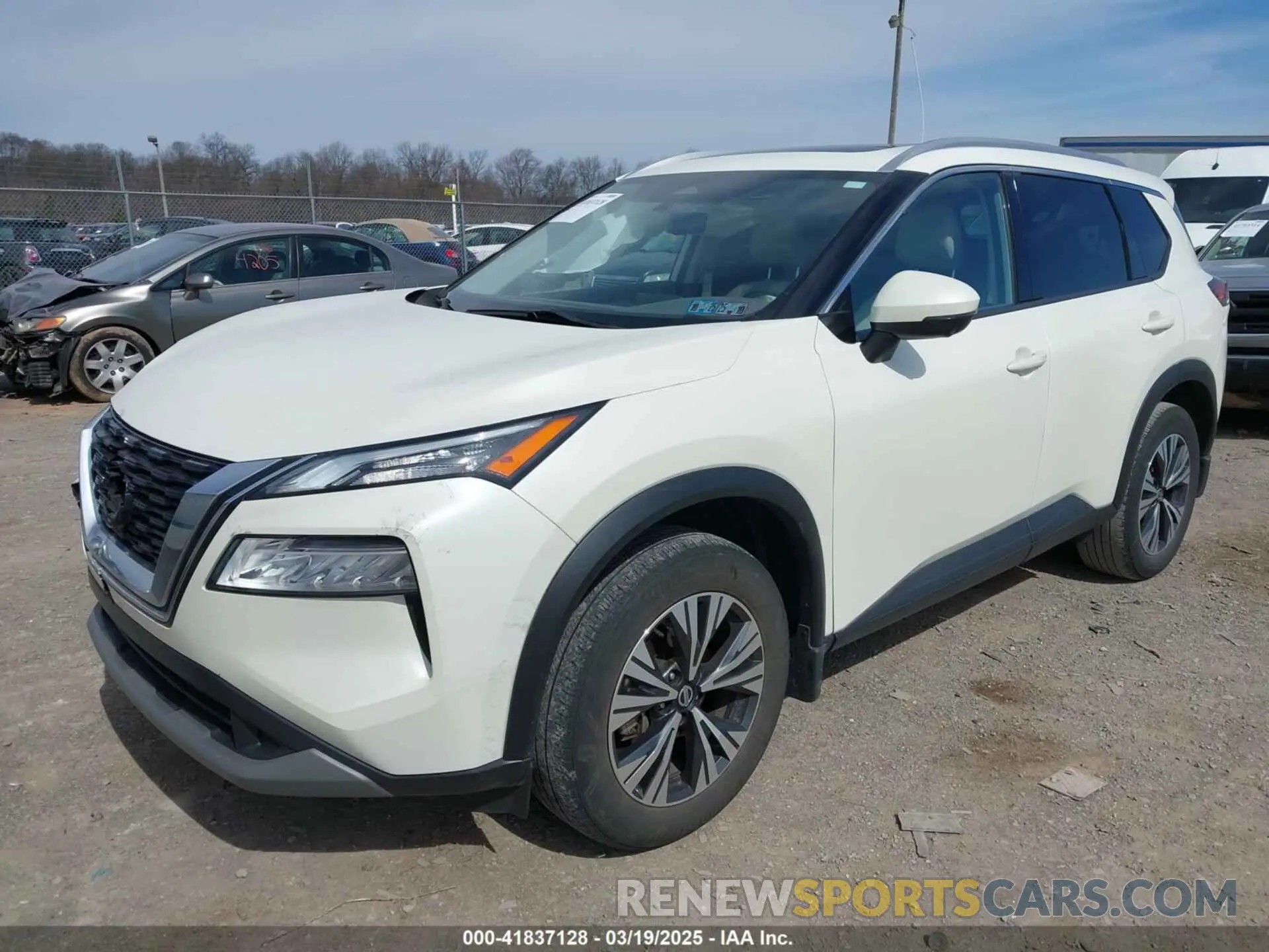 2 Photograph of a damaged car JN8AT3BB9MW237797 NISSAN ROGUE 2021