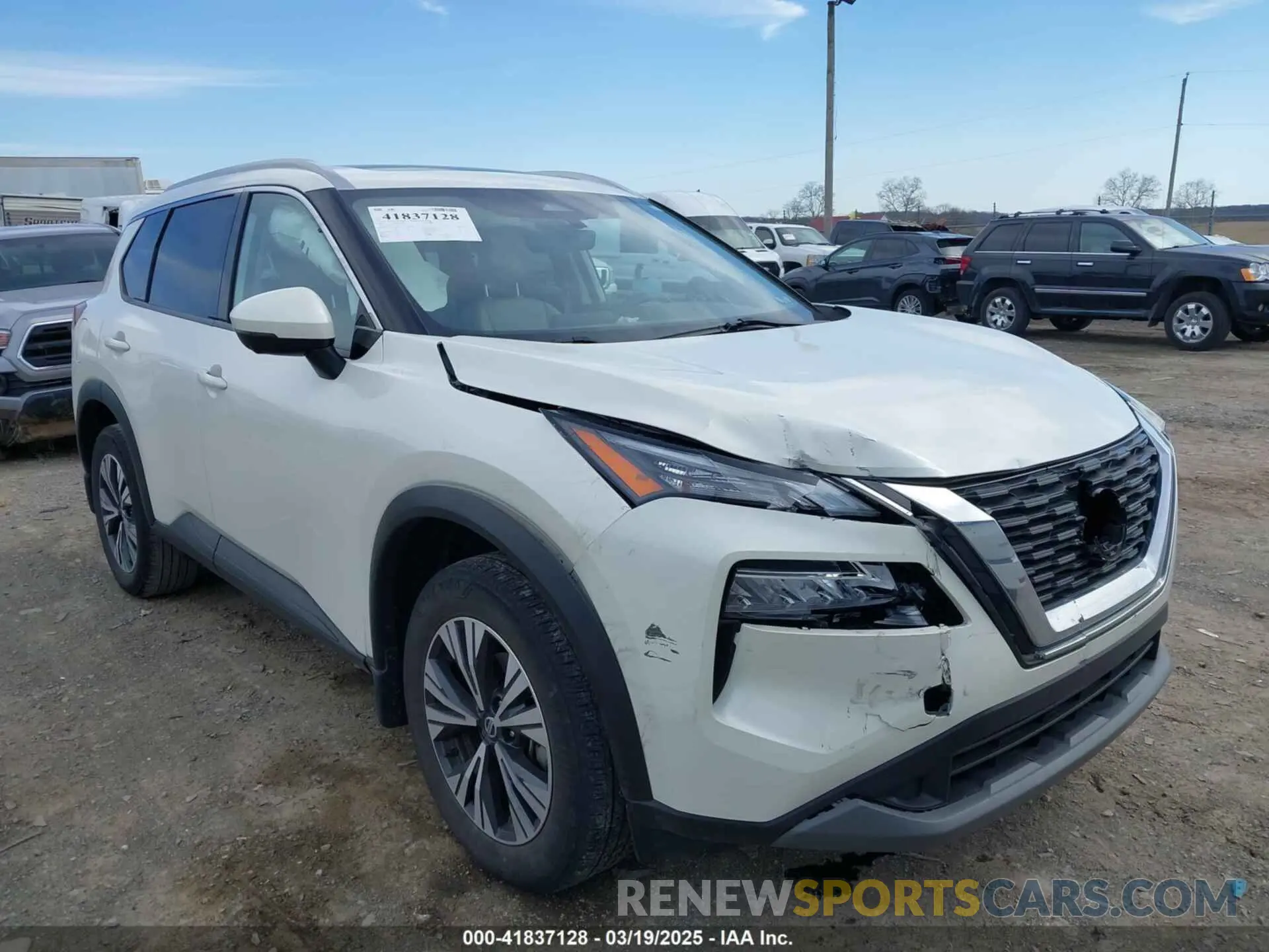 6 Photograph of a damaged car JN8AT3BB9MW237797 NISSAN ROGUE 2021