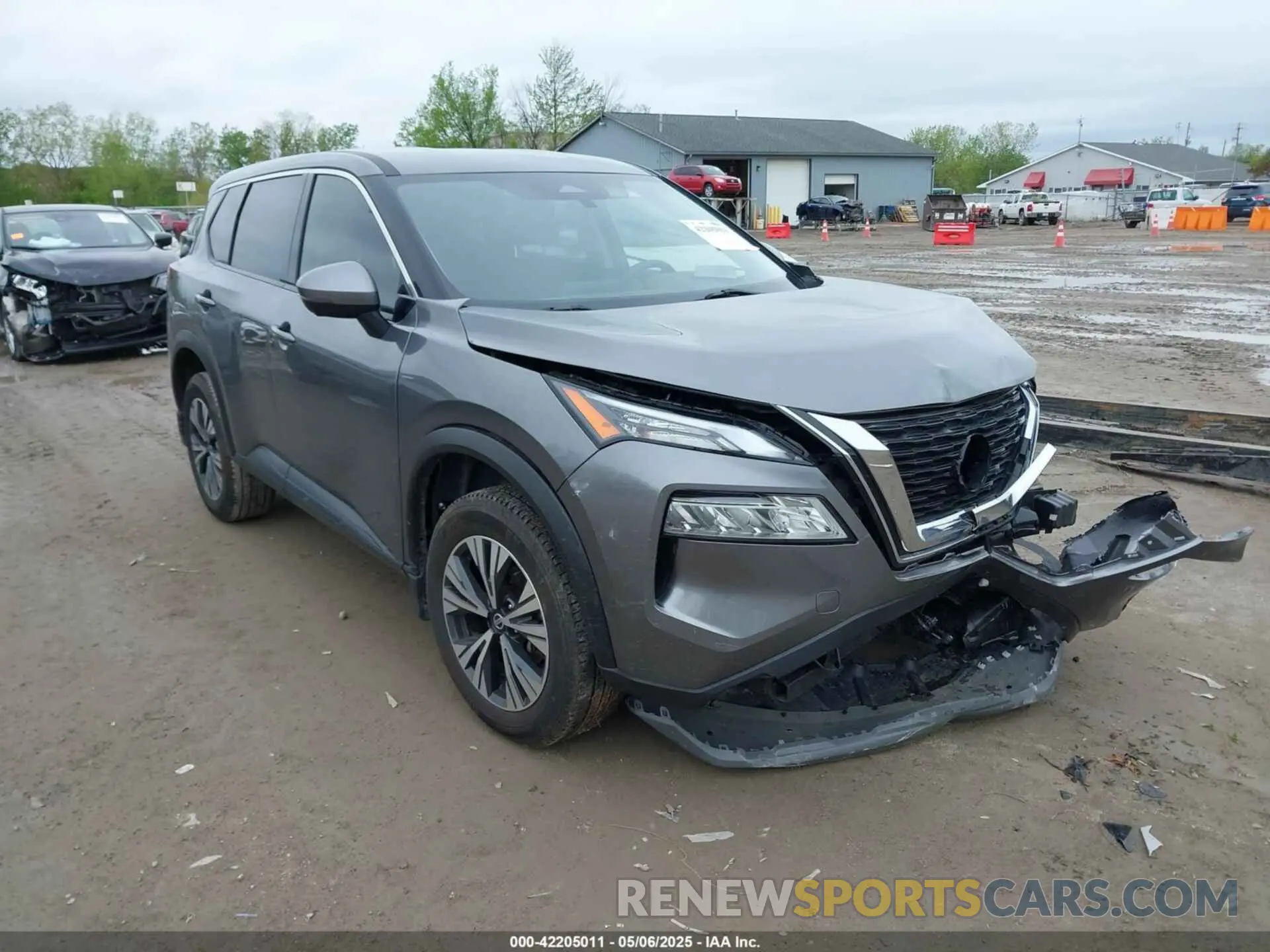 1 Photograph of a damaged car JN8AT3BBXMW205344 NISSAN ROGUE 2021