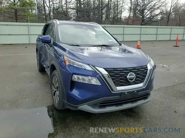 12 Photograph of a damaged car JN8AT3BBXMW212875 NISSAN ROGUE 2021