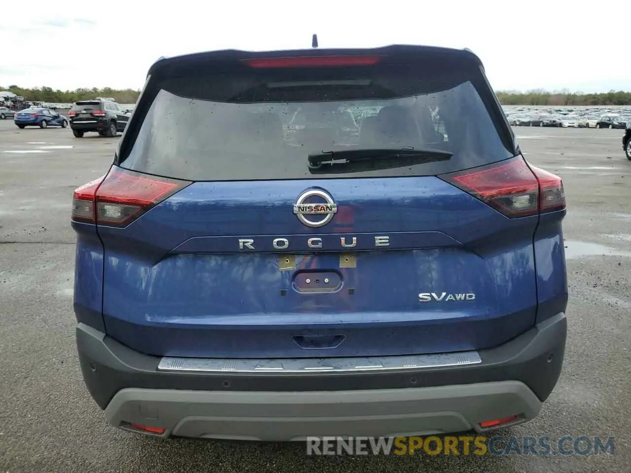 6 Photograph of a damaged car JN8AT3BBXMW212875 NISSAN ROGUE 2021