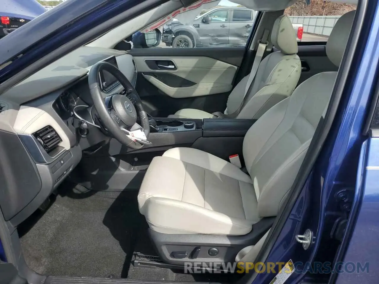 7 Photograph of a damaged car JN8AT3BBXMW212875 NISSAN ROGUE 2021