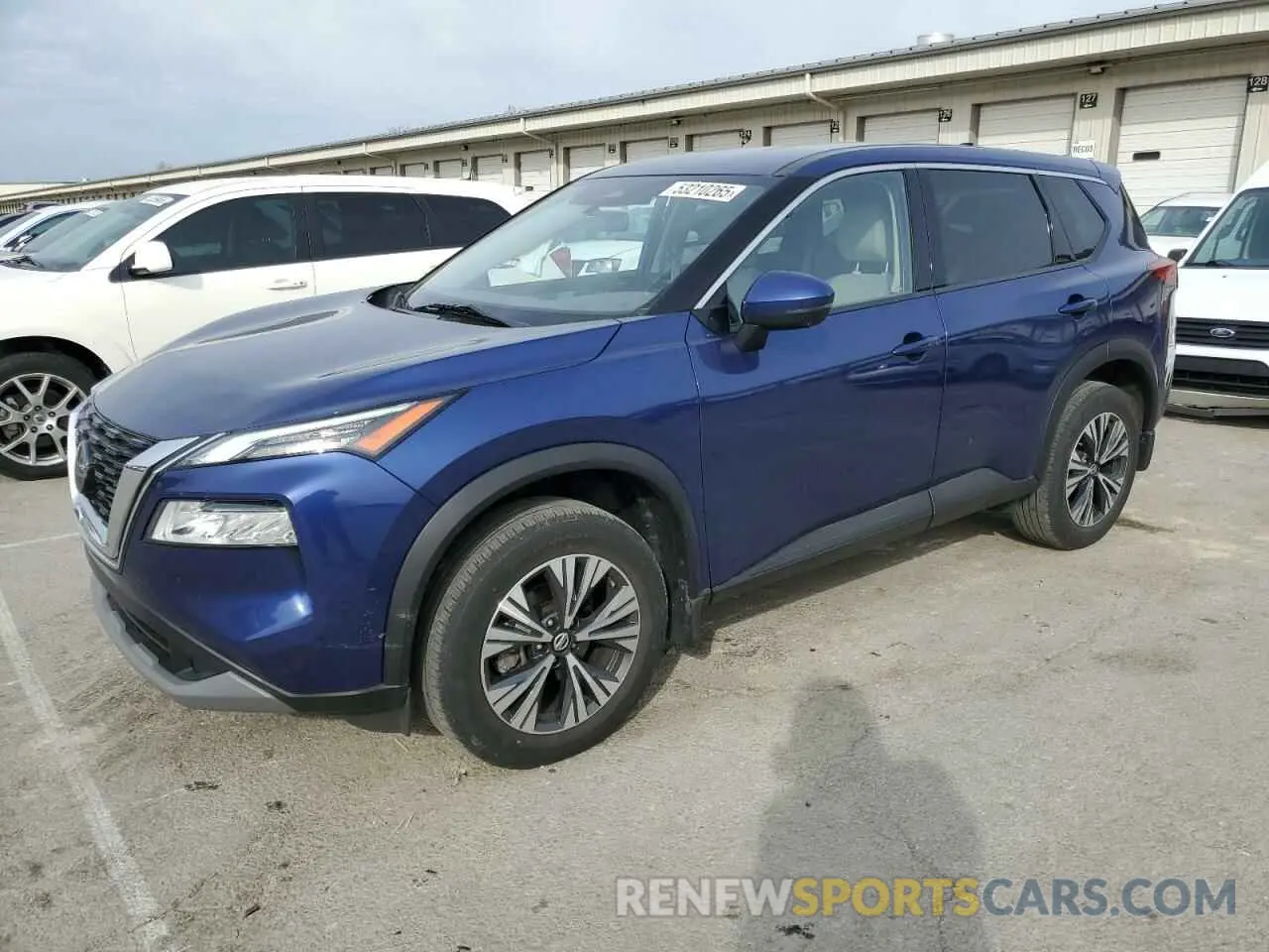 1 Photograph of a damaged car JN8AT3BBXMW215128 NISSAN ROGUE 2021