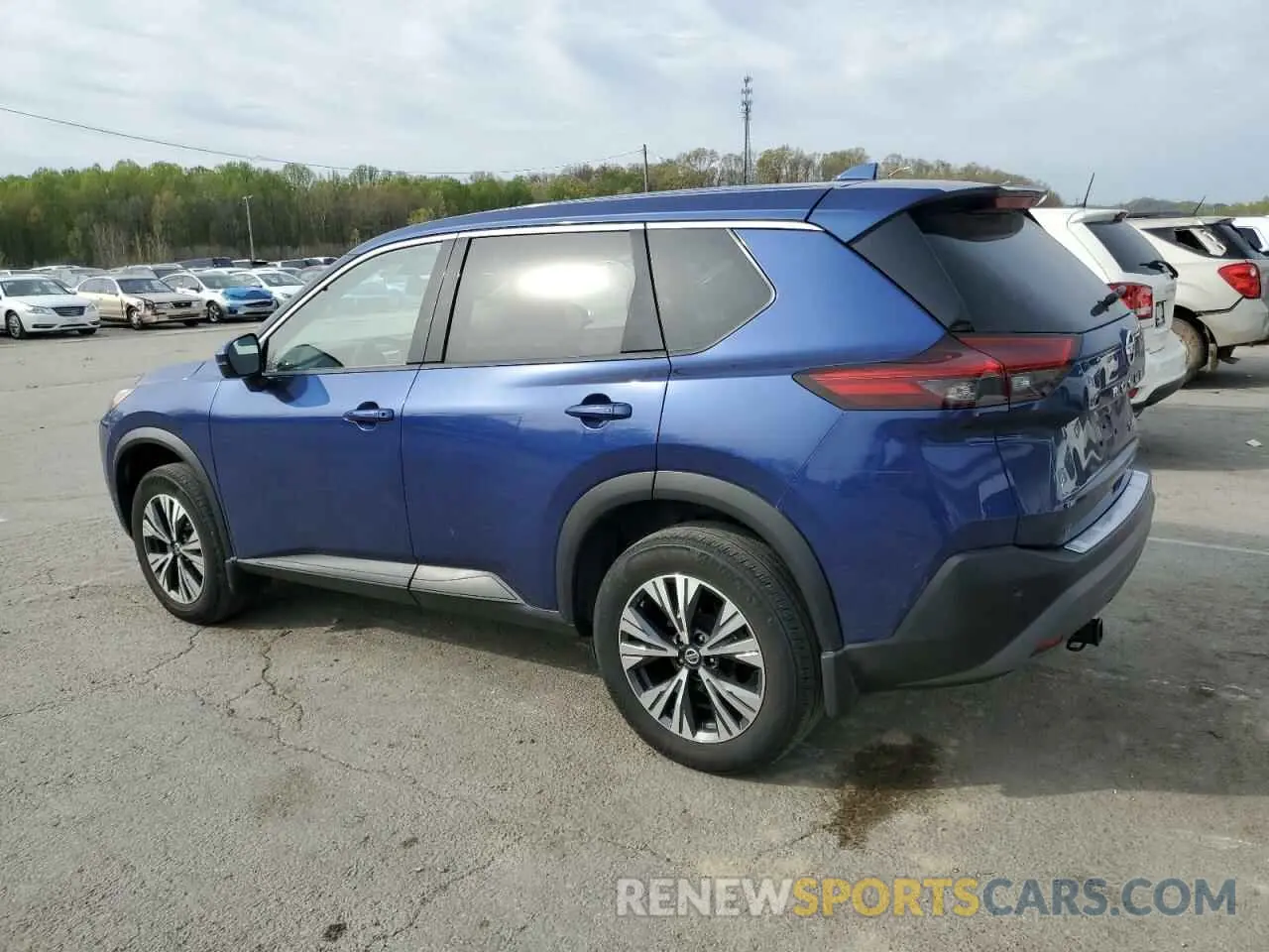 2 Photograph of a damaged car JN8AT3BBXMW215128 NISSAN ROGUE 2021
