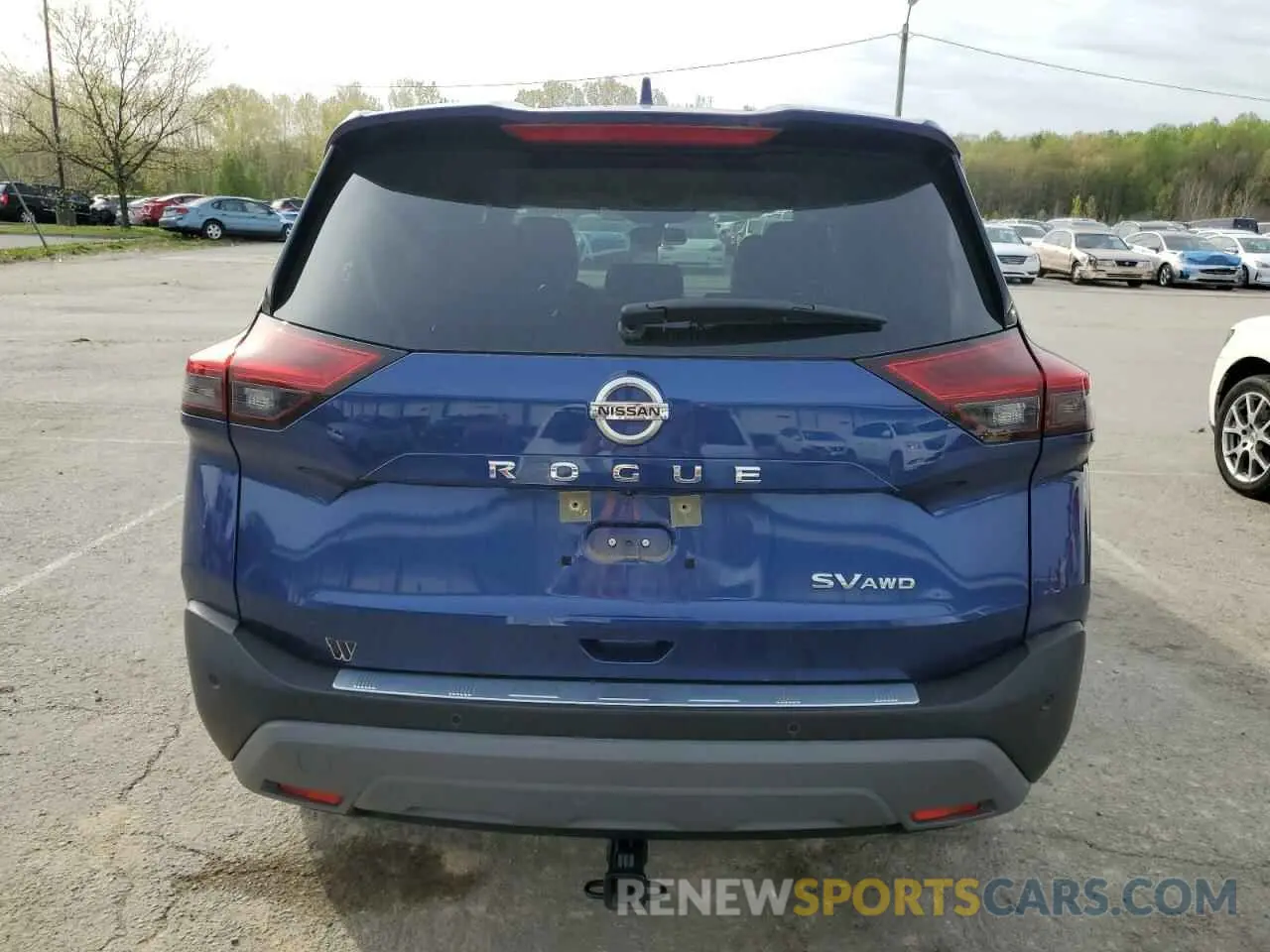 6 Photograph of a damaged car JN8AT3BBXMW215128 NISSAN ROGUE 2021