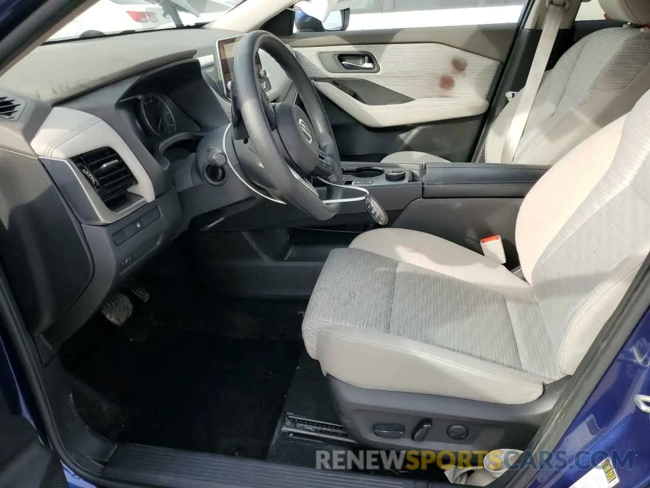 7 Photograph of a damaged car JN8AT3BBXMW215128 NISSAN ROGUE 2021