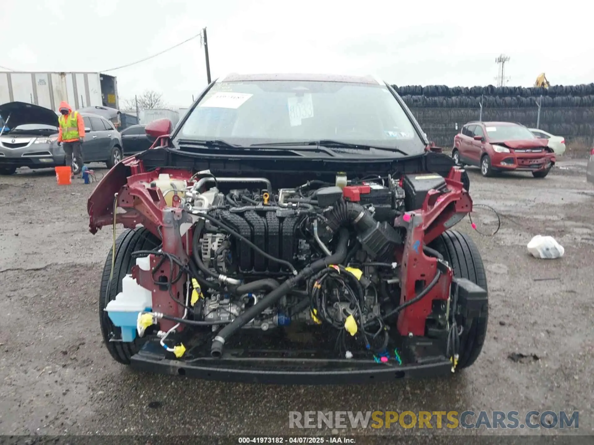 11 Photograph of a damaged car JN8AT3BBXMW219695 NISSAN ROGUE 2021