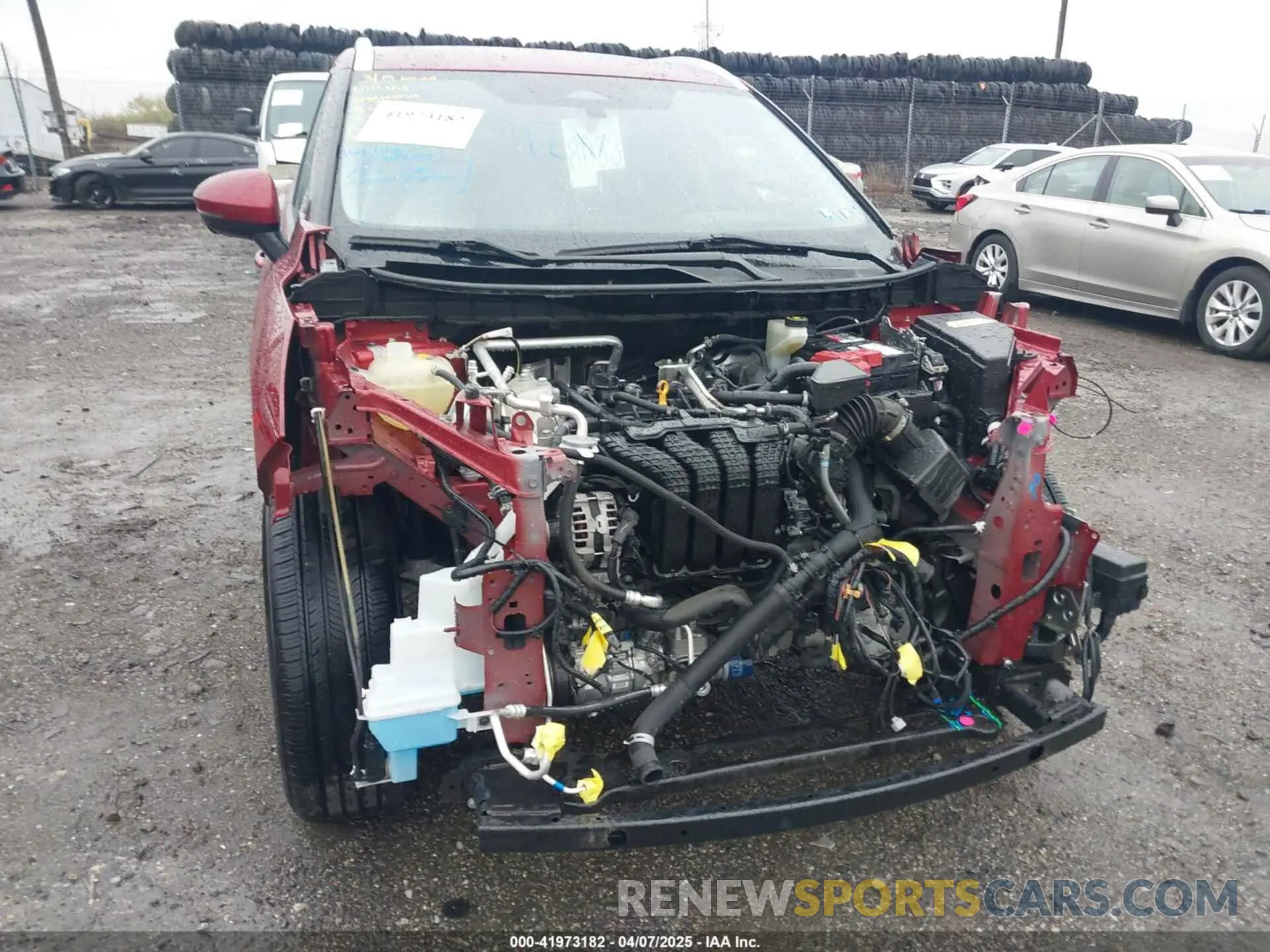 16 Photograph of a damaged car JN8AT3BBXMW219695 NISSAN ROGUE 2021
