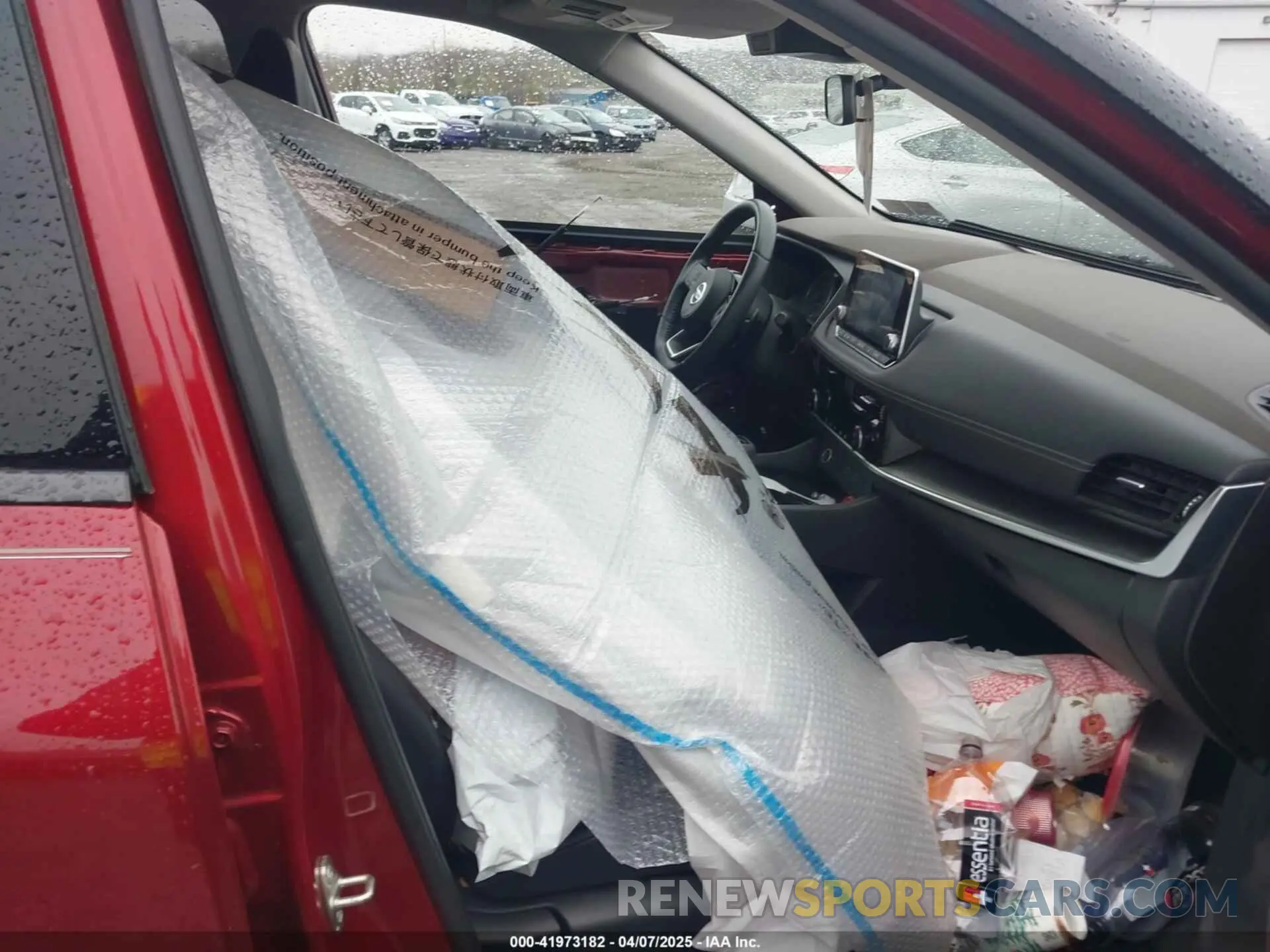 5 Photograph of a damaged car JN8AT3BBXMW219695 NISSAN ROGUE 2021