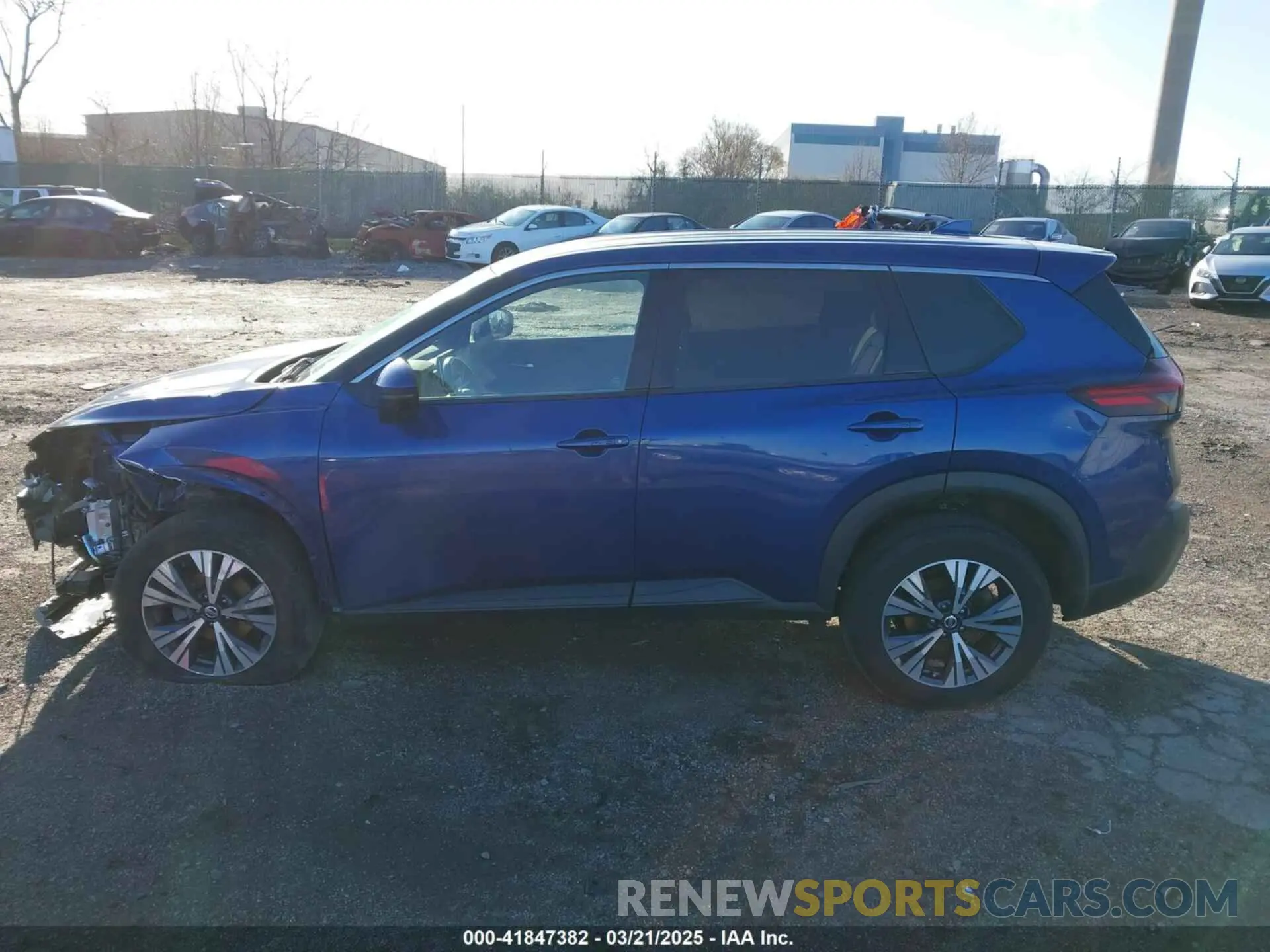 15 Photograph of a damaged car JN8AT3BBXMW225142 NISSAN ROGUE 2021