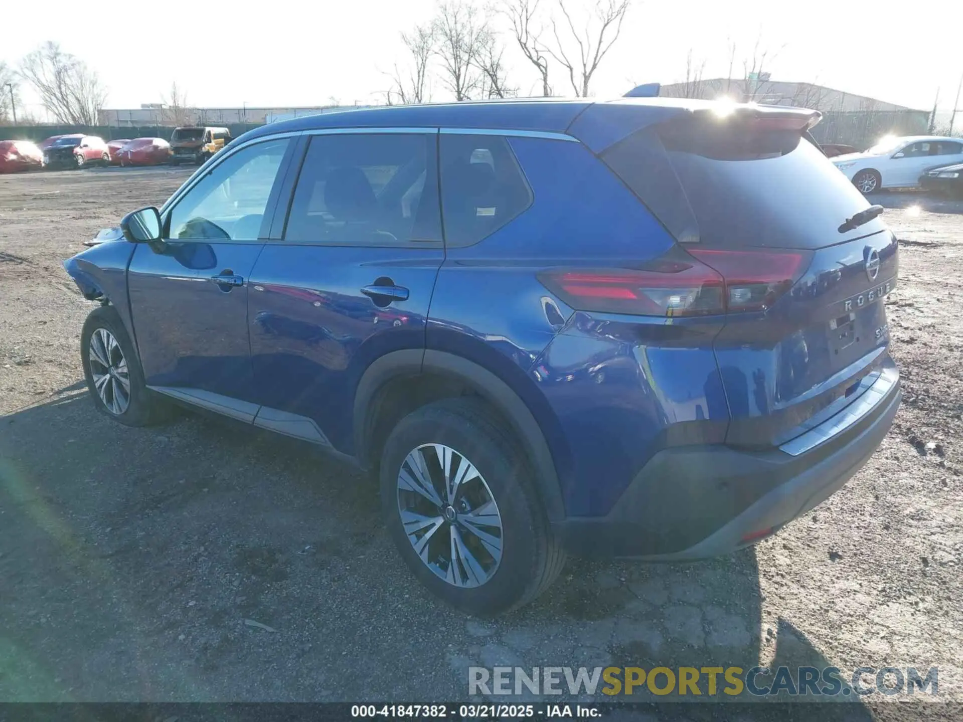 3 Photograph of a damaged car JN8AT3BBXMW225142 NISSAN ROGUE 2021