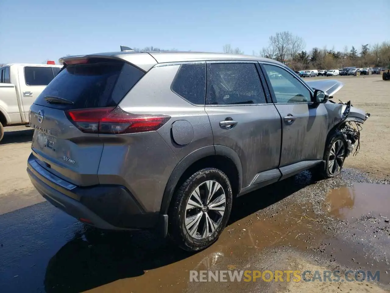 3 Photograph of a damaged car JN8AT3BBXMW232219 NISSAN ROGUE 2021